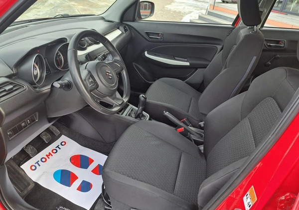 Suzuki Swift cena 43900 przebieg: 87211, rok produkcji 2017 z Kowalewo Pomorskie małe 172